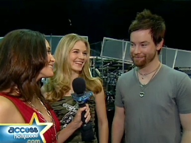 David Cook and Kristy Lee Cook Talk "Idol" Tour Video