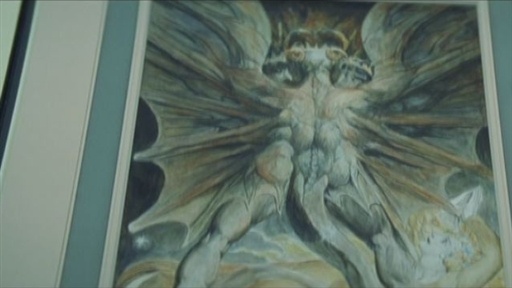 william blake dragon. painting by William Blake