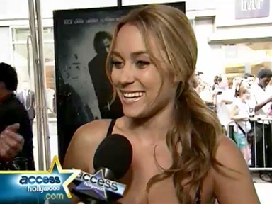 Lauren Conrad Attends "The Dark Knight" NYC Premiere Video