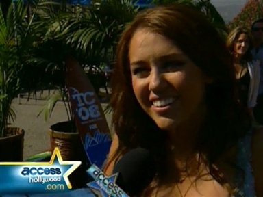 Miley and Selena Talk YouTube Feud Video