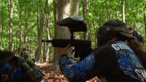 Paintball Fight With Sara Underwood and Weston Scott