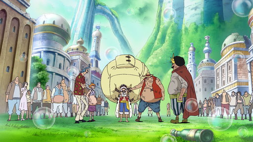An Explosive Situation! Luffy vs. Fake Luffy!