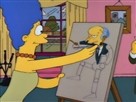 The Simpsons | Painting Mr. Burns