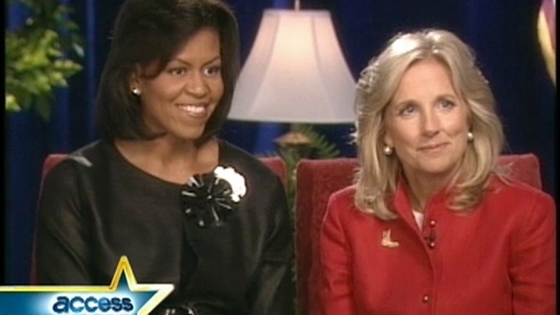 Access Preview: Michelle Obama and Jill Biden Exclusive Video