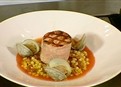 Salmon with Corn Chorizo Ragu picture