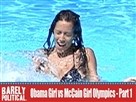 Obama Girl vs McCain Girl Olympics - Part 1