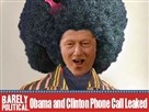 Barack Obama and Bill Clinton Phone Call Leaked