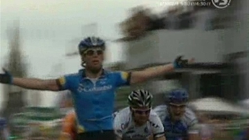 Cavendish Takes Stage One in the Tour of...