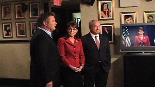 Backstage: Gov. Palin Visits