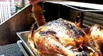Thanksgiving 2008: Grilled Glazed Turkey