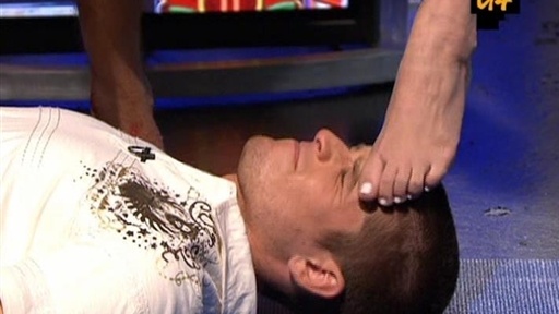 Kevin Pareira Trampled by Olivia Munn's Gorgeous Feet