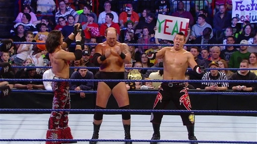 John Morrison and The Miz Vs. Jesse and Festus