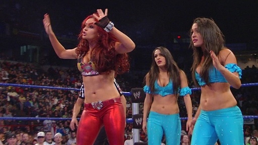 Six-Diva Tag Team Match on SmackDown Video