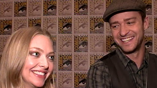 Justin Timberlake & Amanda Seyfried Make 'Time' for Comic-Con 20 Video