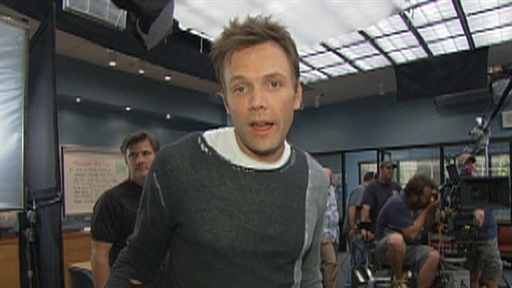 Joel McHale's Signature Snarky 'Community' Set Tour Video