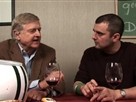 George Taber Talks Wine and Drinks Some Too!