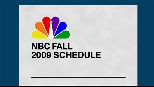 NBC 2009 Fall Schedule (12/10/08)