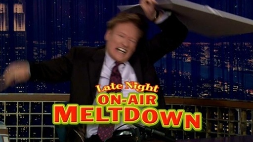 Late Night On-Air Meltdown (1/13/09)
