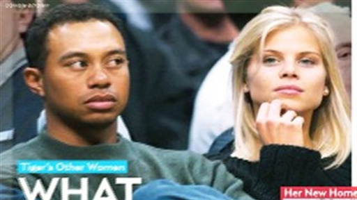 Tiger Woods Tabloid Star