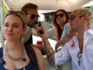 Outtake: Gloriana On a Golf Cart