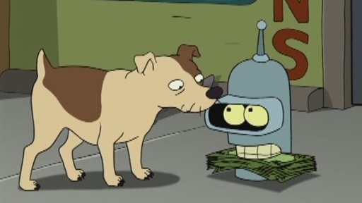 Bender Sells His Body