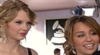 Live From the Red Carpet: 2009 Grammys: Miley Cyrus &amp; Taylor Swift