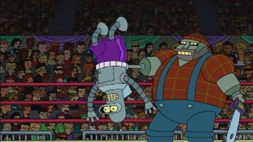 Bender Fights The Clear Cutter Video