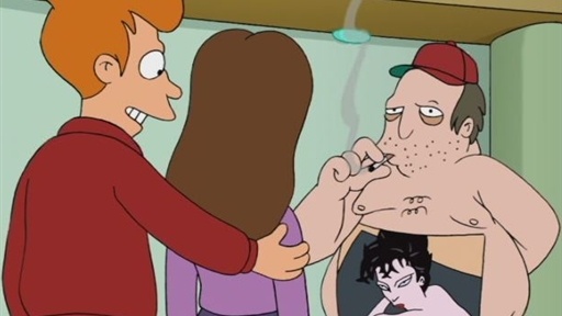 Tattooed Fat Guy Art Video