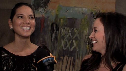 Olivia Munn Gets Emotional on the Set of 'Perfect Couples' Video