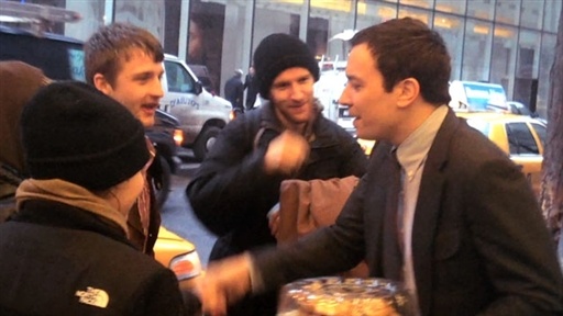 Late Night Behind the Scenes: Jimmy Buys Breakfast For DiggNatio