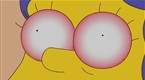 Marge Looks at the Eclipse