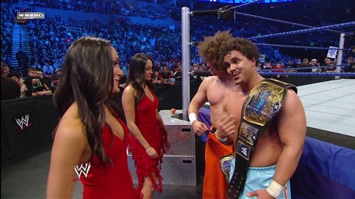 Carlito and Primo Colon Vs. The Miz and John Morrison Video