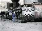 Bulldozer vs. Pickup Truck