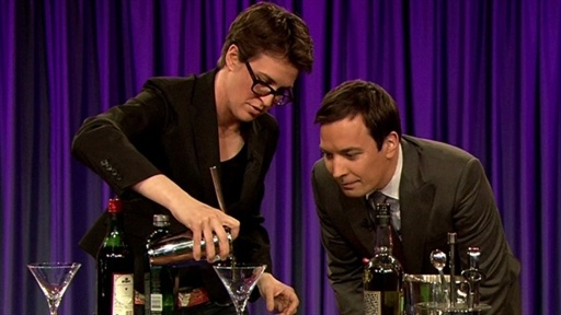 Mixing Drinks with Rachel Maddow