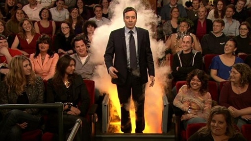 Behind the Scenes: Jimmy Vs. the Volcano
