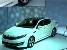 2011 Kia Optima Hybrid at 2010 LA Auto Show