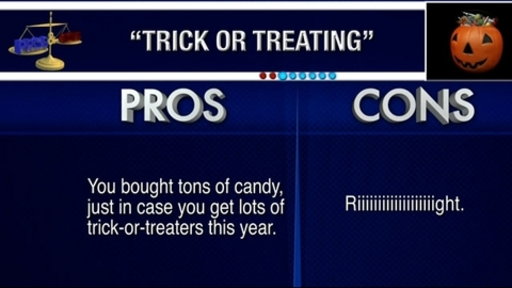 Pros and Cons: Trick-or-Treating Video