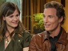 Access Hollywood | Jennifer Garner And Matthew McConaughey Talk 'Ghosts'