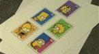 The Simpsons Stamps