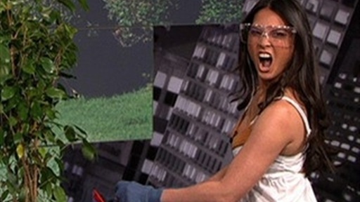 Olivia and Kevin Trim The Bush