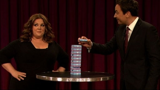 Girl Talk Jenga With Melissa McCarthy