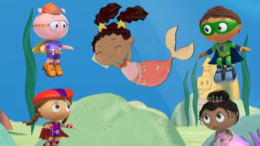 Super Why! : The Little Mermaid (The Gingerbread Boy & Other Stories)