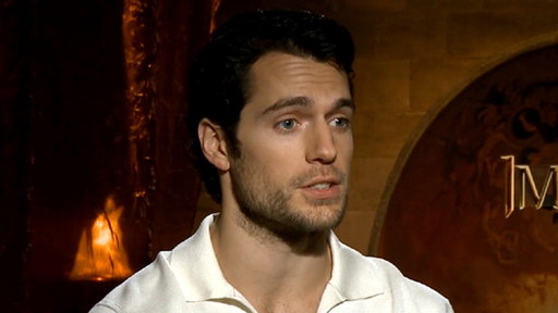 Henry Cavill Gets Shirtless for 'Man of Steel' Video