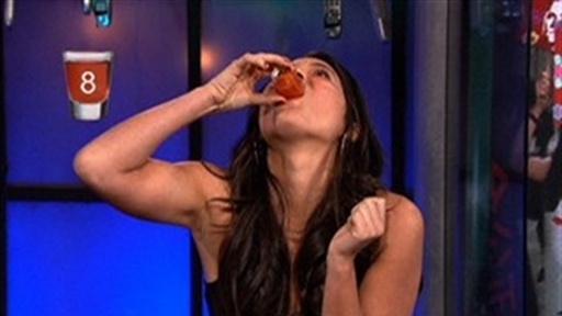Kevin and Olivia Take Shots Of Hot Sauce