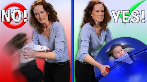 New BabySafe Ball Makes Shaking Your Infant Guilt And Injury Fre