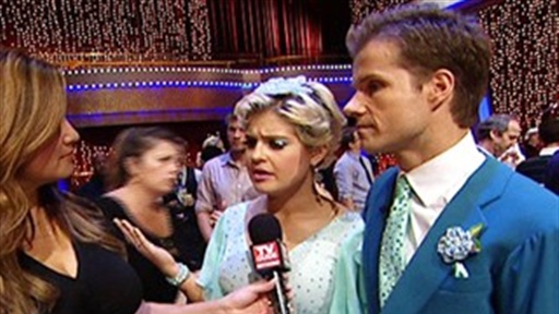 Dancing Stars: K Osbourne Focuses