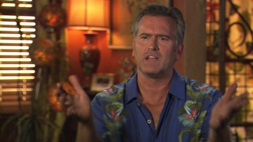 Bruce Campbell on Sam's Character Arc Video