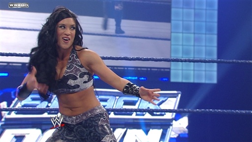 Layla and Michelle McCool Vs. Eve and Melina