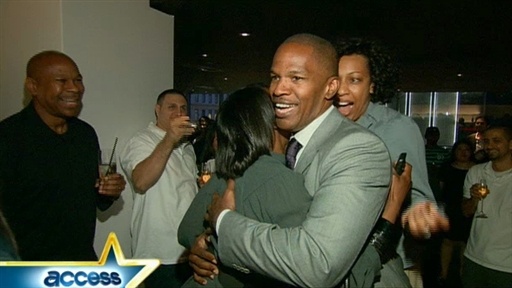 Inside Jamie Foxx's Surprise Record Party Video
