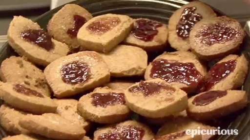 Lisa's Peanut Butter and Jelly Cookies